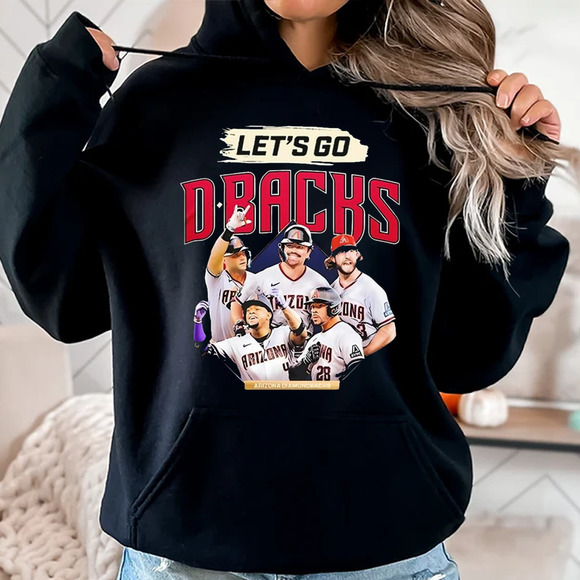 Arizona Diamondbacks Let’s Go D Backs NLCS 2023 Hoodie - Picture 1 of 3